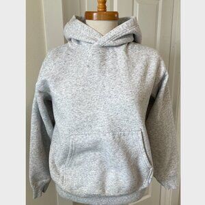 Aritzia TNA Hoodie White/Gray Heathered Size Small
